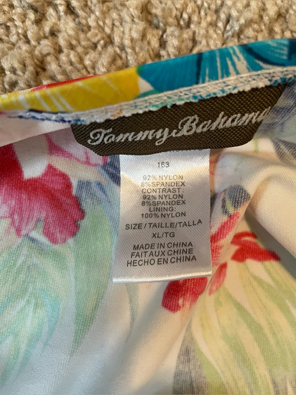 Tommy Bahama Woman’s Swim Two piece Halter Dress and Bikini bottom Sz Xl - Picture 2 of 8